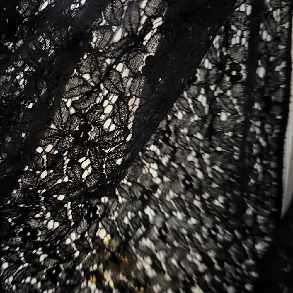 Black lace, Infiniti scarf, target